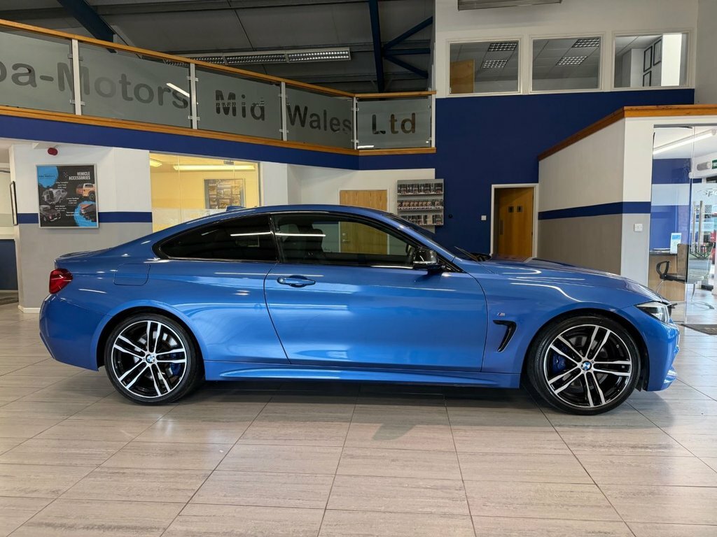 BMW 4 Series Gran Coupe 2L M Sport GD69OTN Blue #2