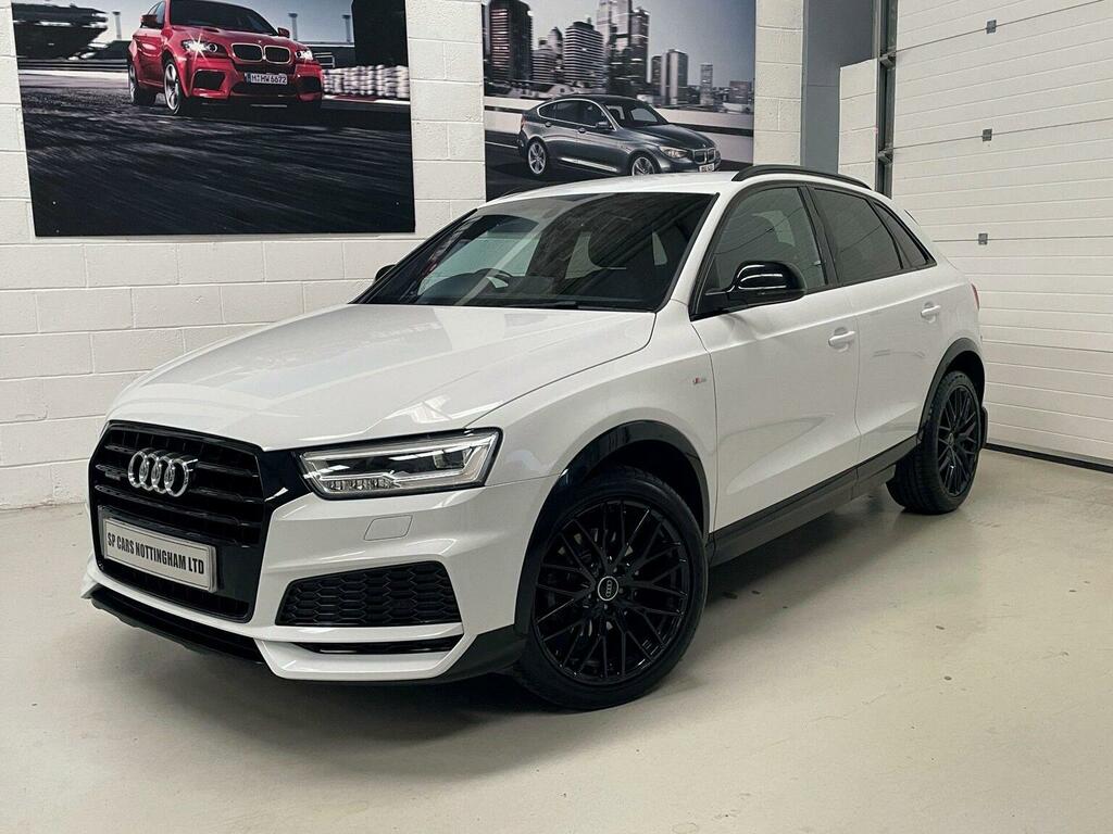 Audi Q3 Suv 2.0 Tdi Black Edition S Tronic Quattro Euro 6 VX18YHF White #3