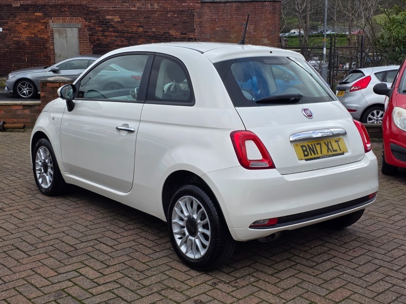 Fiat 500 Pop Star BN17XLT White #6