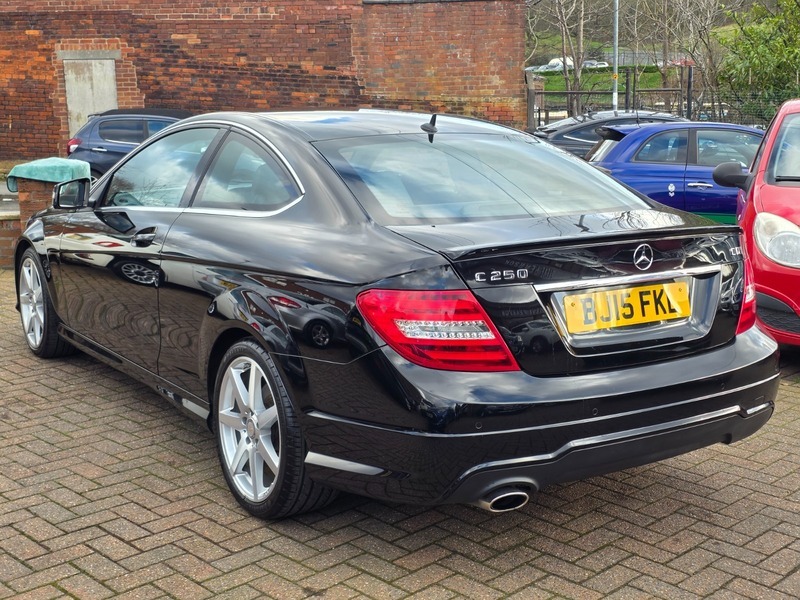 Mercedes-Benz C Class C250 Cdi Amg Sport BJ15FKL Black #6