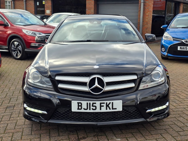 Mercedes-Benz C Class C250 Cdi Amg Sport BJ15FKL Black #2