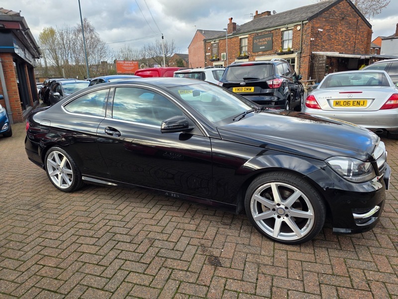 Mercedes-Benz C Class C250 Cdi Amg Sport BJ15FKL Black #4