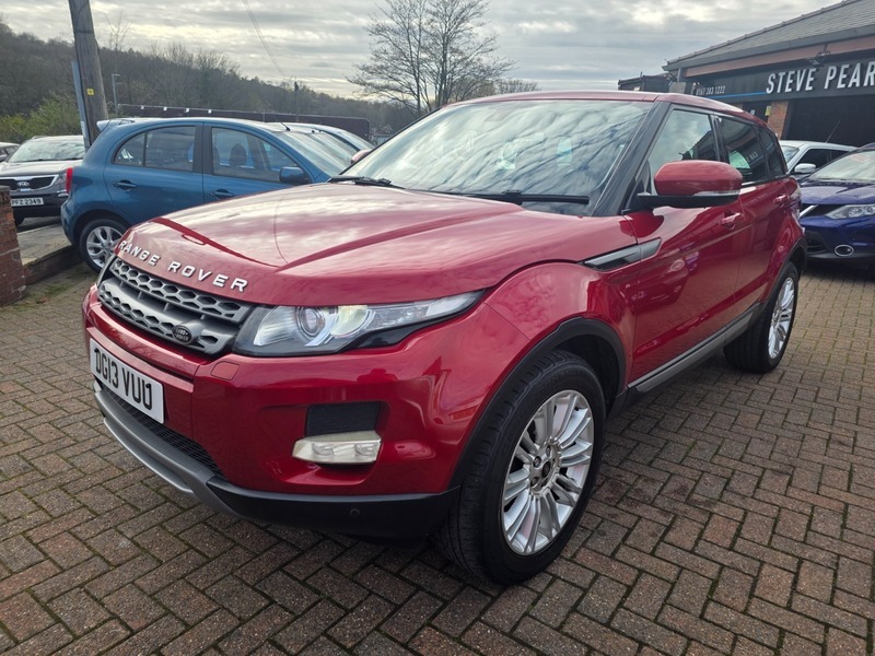 Land Rover Range Rover Evoque Sd4 Pure Tech DG13VUU Red #3