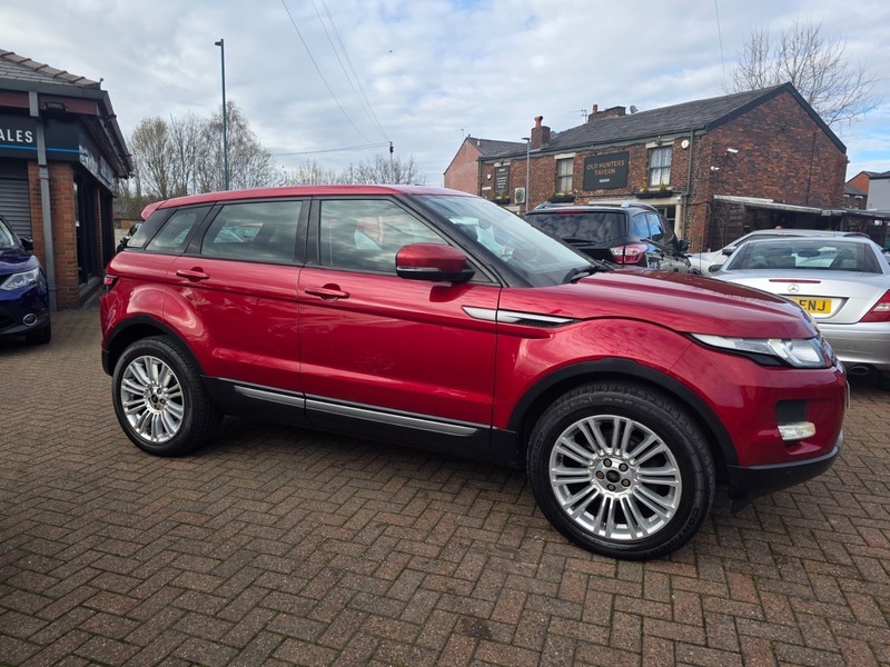 Land Rover Range Rover Evoque Sd4 Pure Tech DG13VUU Red #4