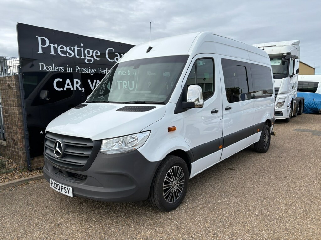 Mercedes-Benz Sprinter 314 Cdi 2.1 143 9G L2h2 Mww Hi Roof Wind White #6
