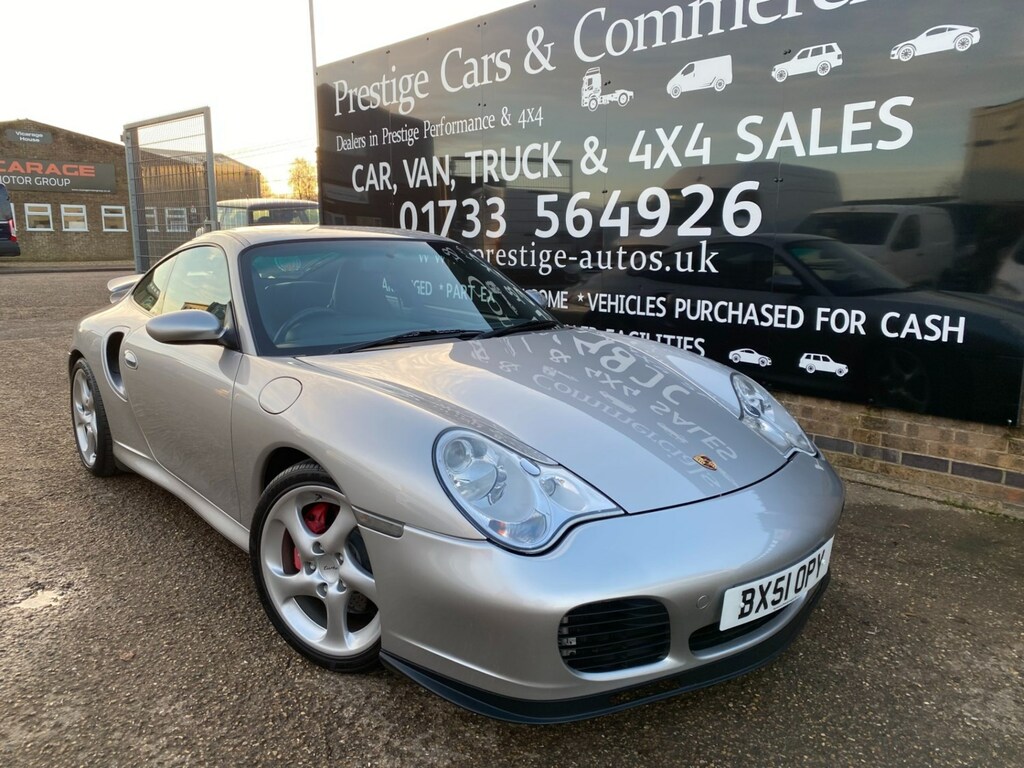 Porsche 911 996 Turbo Tiptronic S 32K Fpsh 17 Services Mega Hi Silver #3