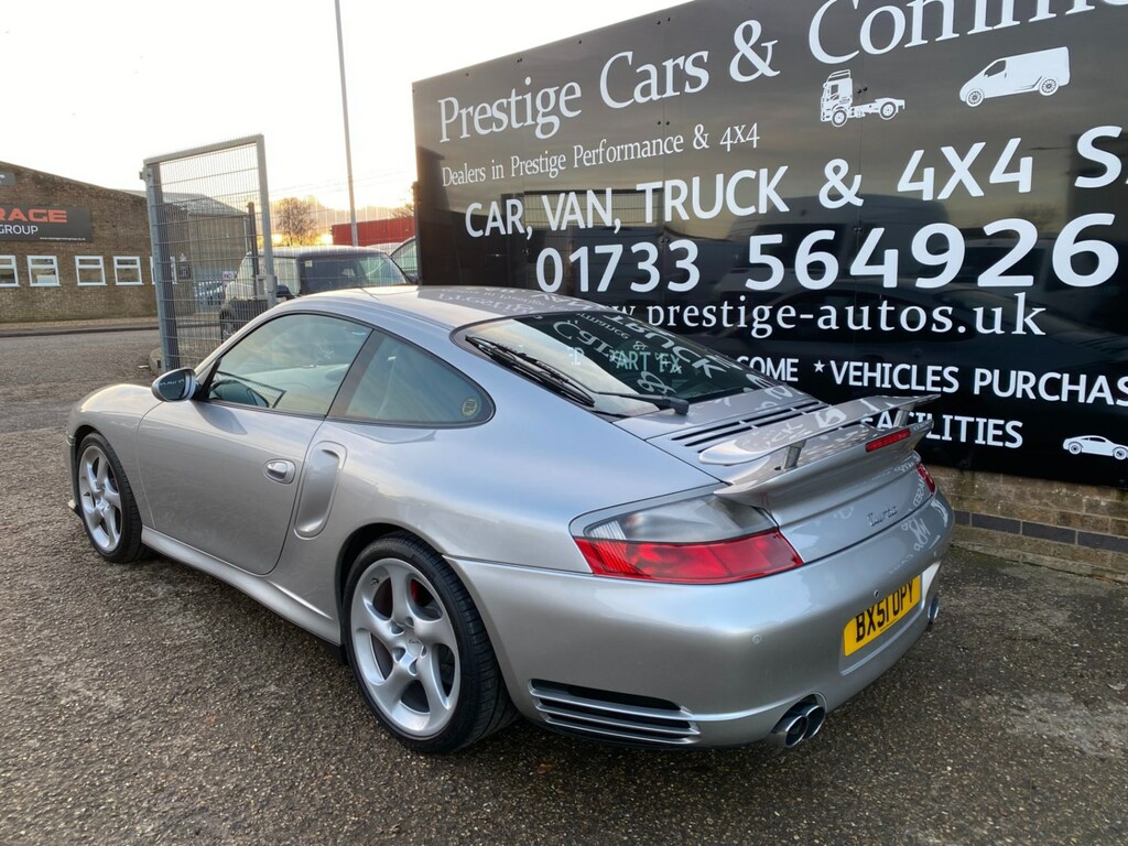 Porsche 911 996 Turbo Tiptronic S 32K Fpsh 17 Services Mega Hi Silver #6