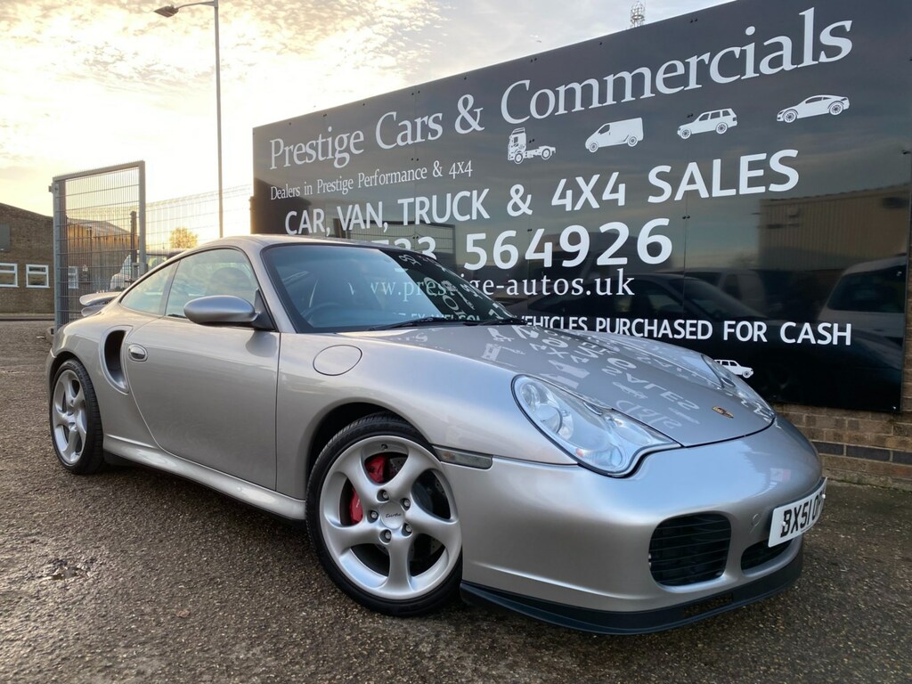 Porsche 911 996 Turbo Tiptronic S 32K Fpsh 17 Services Mega Hi Silver