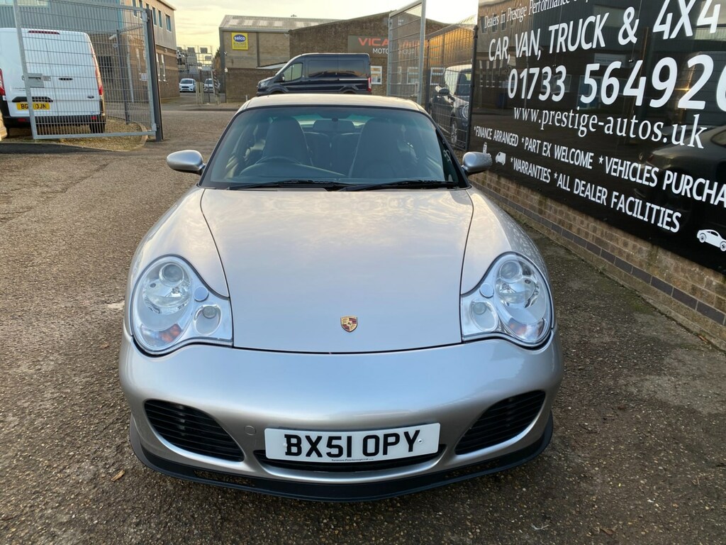 Porsche 911 996 Turbo Tiptronic S 32K Fpsh 17 Services Mega Hi Silver #2