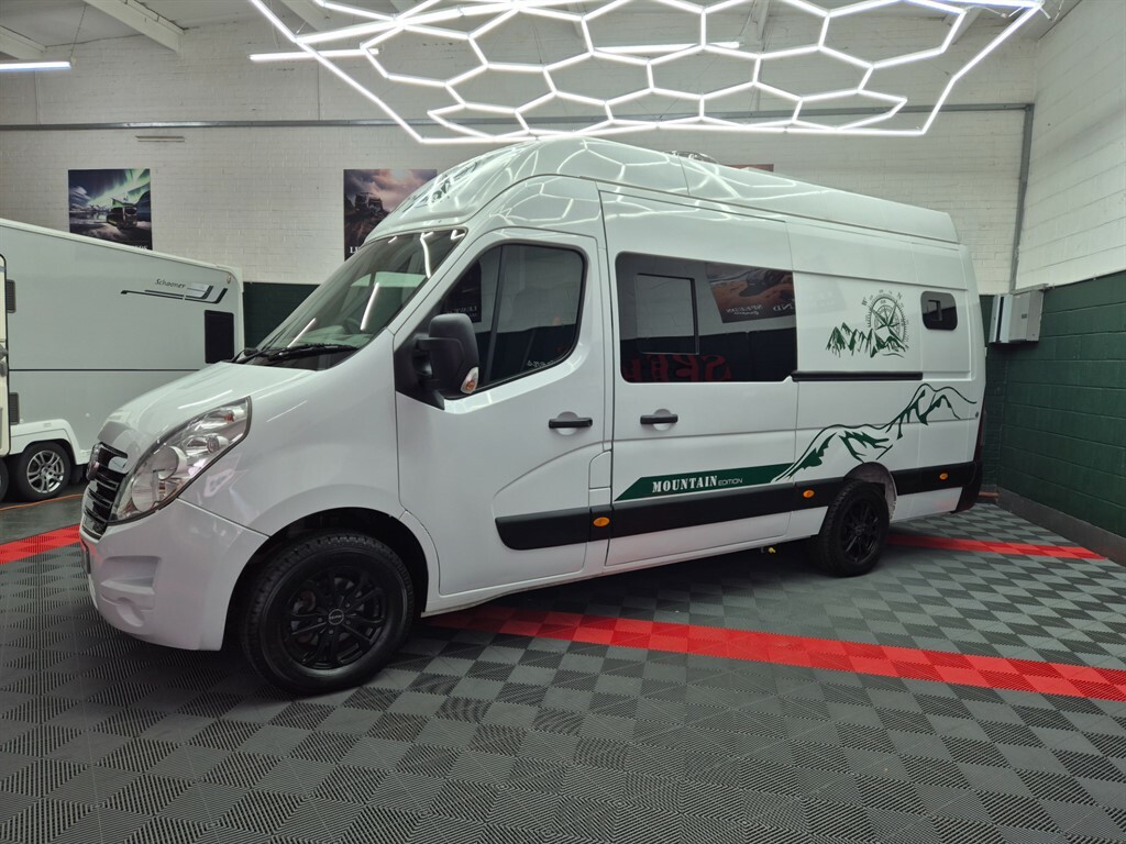 Vauxhall Movano Speeds Mountain Edition Camper, R3500 L3h3 Cdti Mw White #3