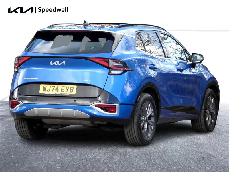 Kia Sportage 1.6 H T-gdi Gt-line S Awd Euro 6 Ss WJ74EYB Blue #4