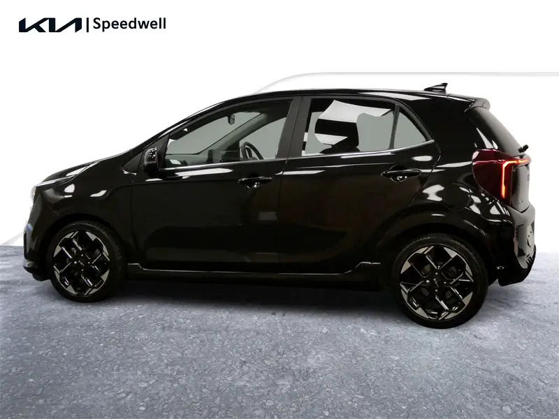 Kia Picanto 1.2 Gt-line S Amt Euro 6 Ss WF74AWN Black #6