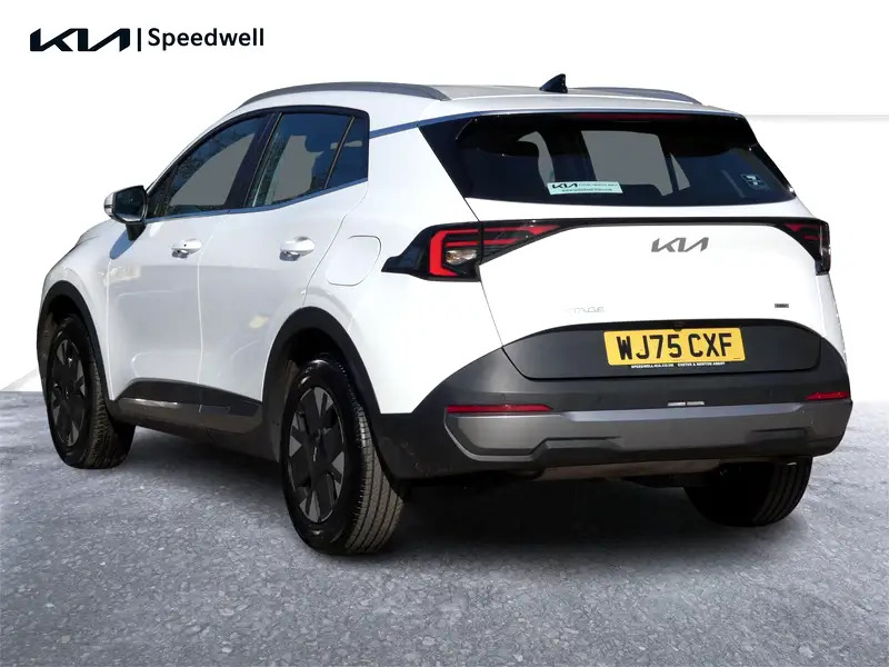 Kia Sportage 1.6 H T-gdi Pure Euro 6 Ss WJ75CXF White #6