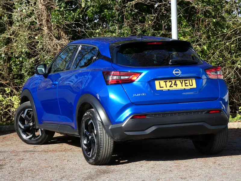 Nissan Juke 1.0 Dig-t N-connecta Euro 6 Ss LT24YEU Blue #4