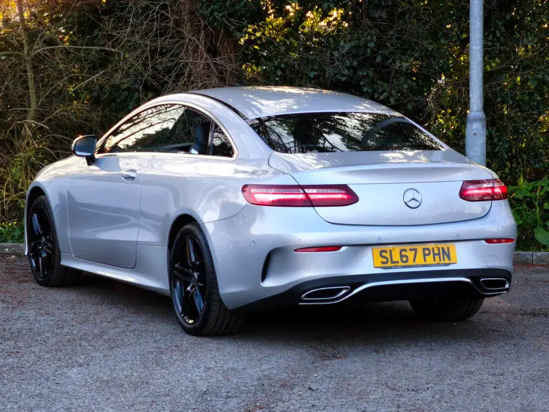 Mercedes-Benz E Class 2.0 E220d Amg Line G-tronic 4Matic Euro 6 Ss 2 SL67PHN Silver #5