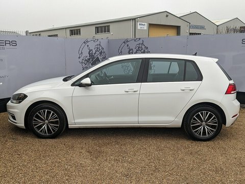 Volkswagen Golf Se Navigation Tsi FG18XWM White #4