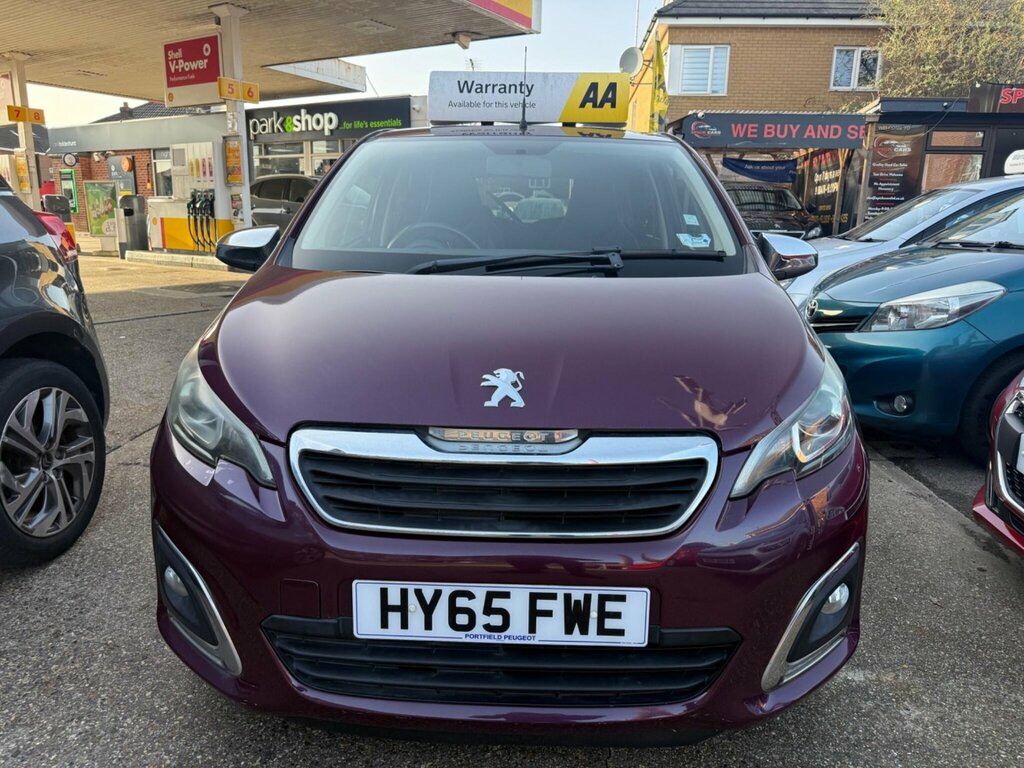 Peugeot 108 1.2 Vti Puretech Feline Euro 5 HY65FWE Purple #2