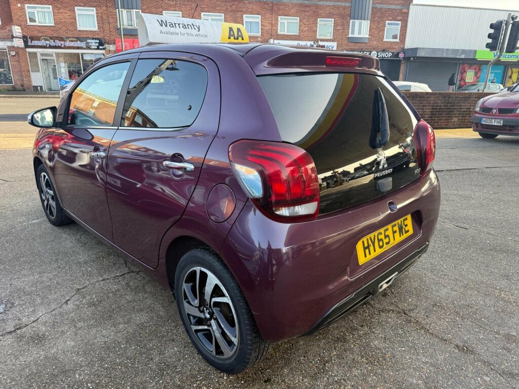 Peugeot 108 1.2 Vti Puretech Feline Euro 5 HY65FWE Purple #4