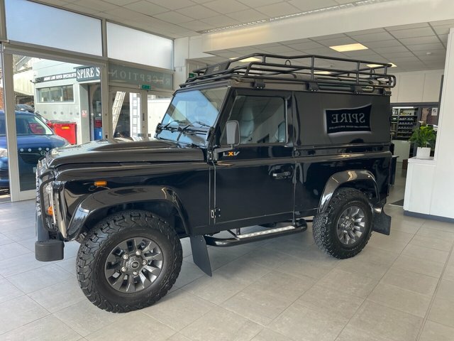 Land Rover Defender Tdci Hard Top Suv Black #4