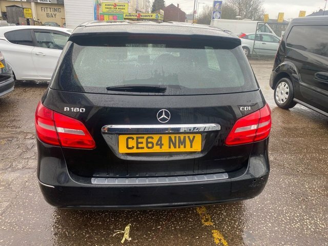 Mercedes-Benz B Class B180 Cdi Se Mpv CE64NMY Black #5