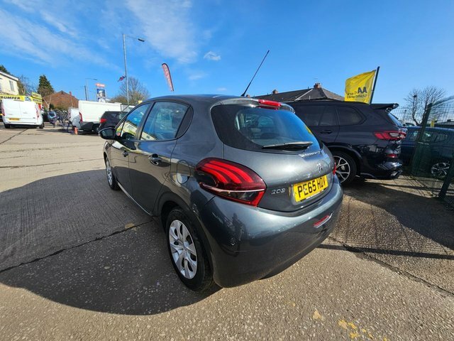 Peugeot 208 Puretech Access Ac Hatchback PE65HDV Grey #4