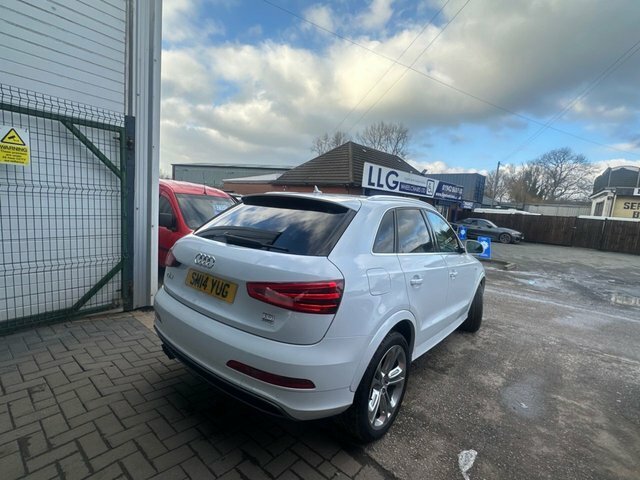 Audi Q3 Tdi S Line Suv SM14YUG White #6