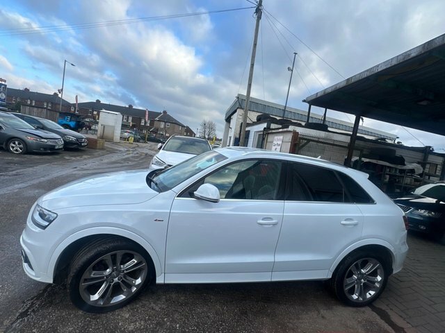 Audi Q3 Tdi S Line Suv SM14YUG White #4