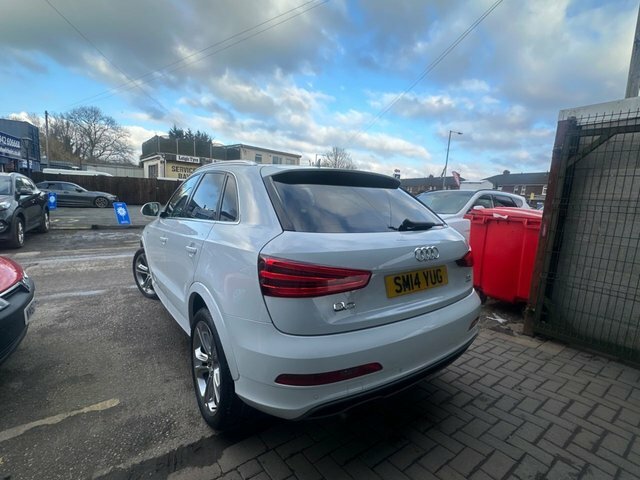 Audi Q3 Tdi S Line Suv SM14YUG White #5