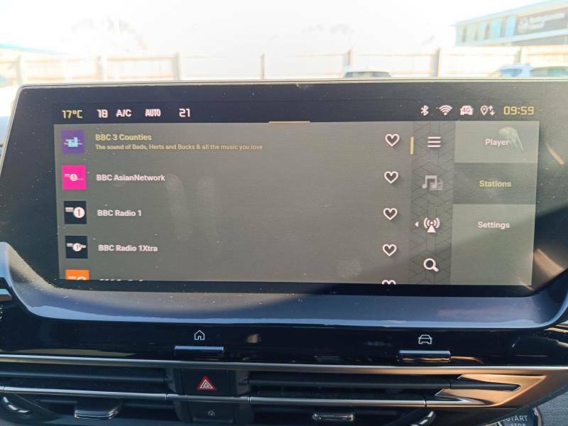 Citroen C5 X 1.2 Puretech Shine Plus Hatchback Eat8 OV23HLF Black #4