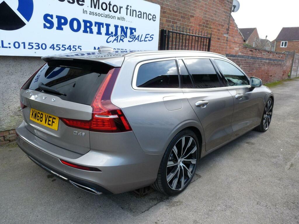 Volvo V60 Estate 2.0 D4 Inscription Pro Euro 6 Ss KW68VEF Grey #3