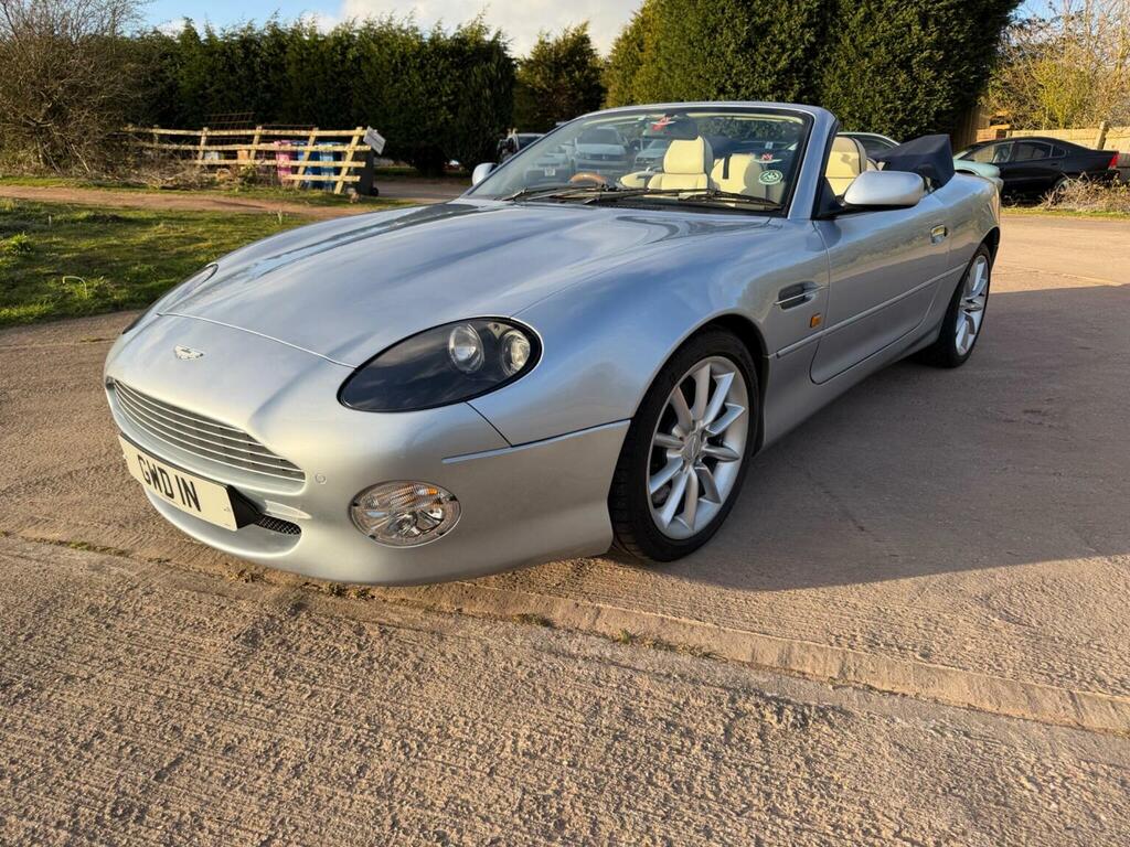 Aston Martin DB7 Convertible 5.9 Volante 200151 Silver #6
