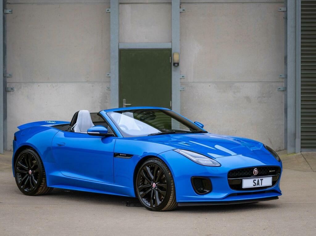 Jaguar F-Type Convertible 3.0 V6 R-dynamic Awd Euro 6 Ss Blue