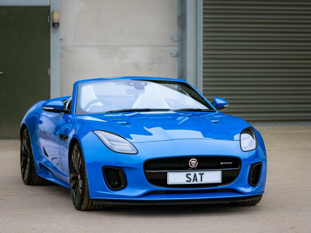 Jaguar F-Type Convertible 3.0 V6 R-dynamic Awd Euro 6 Ss JP69JAP Blue #4