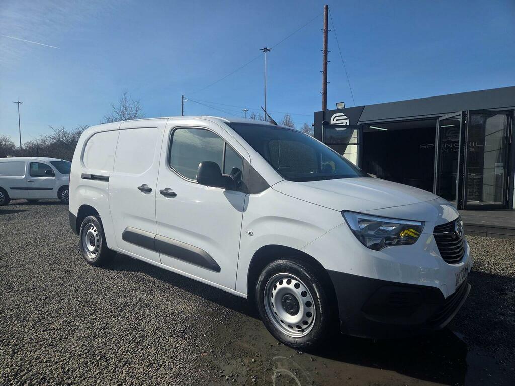 Vauxhall Combo Panel Van 1.5 Turbo D 2300 Prime L2 H1 Euro 6 Ss White