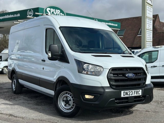 Ford Transit Custom 350 Ecoblue Leader Panel White