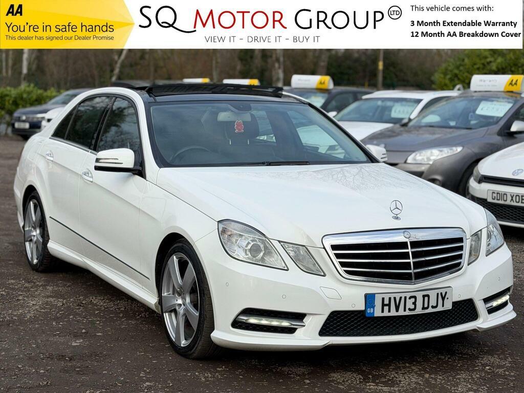 Mercedes-Benz E Class 2.1 E300dh Bluetec G-tronic Euro 5 Ss White
