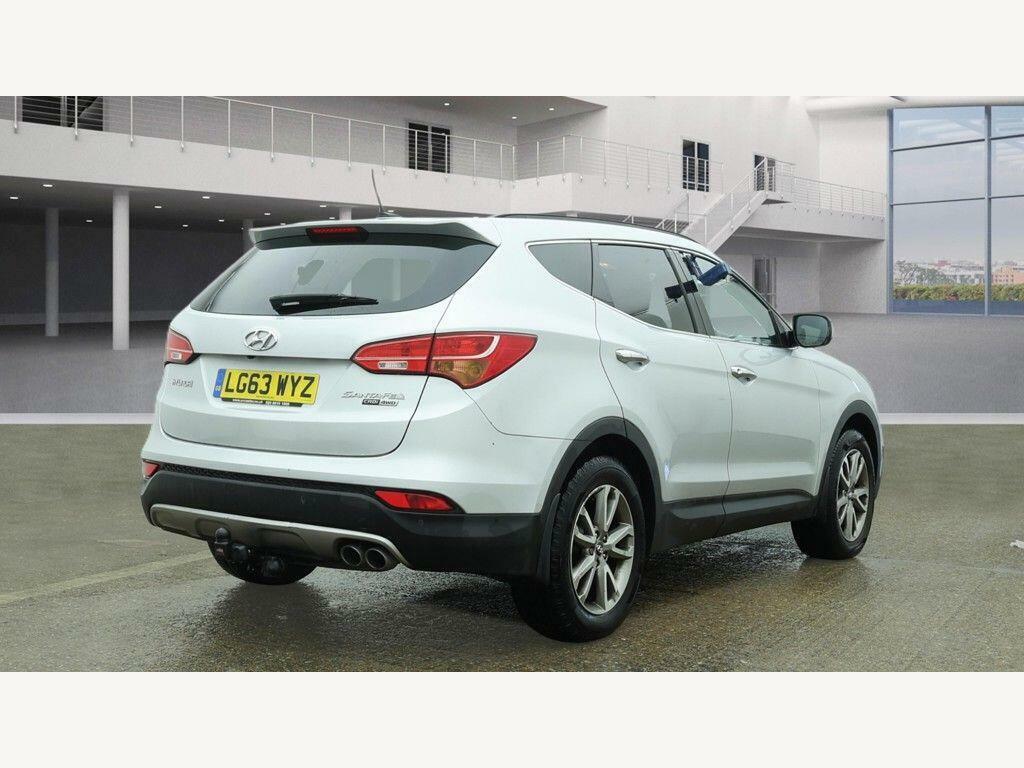 Hyundai Santa Fe 2.2 Crdi Premium 4Wd Euro 5 5 Seat Silver #4