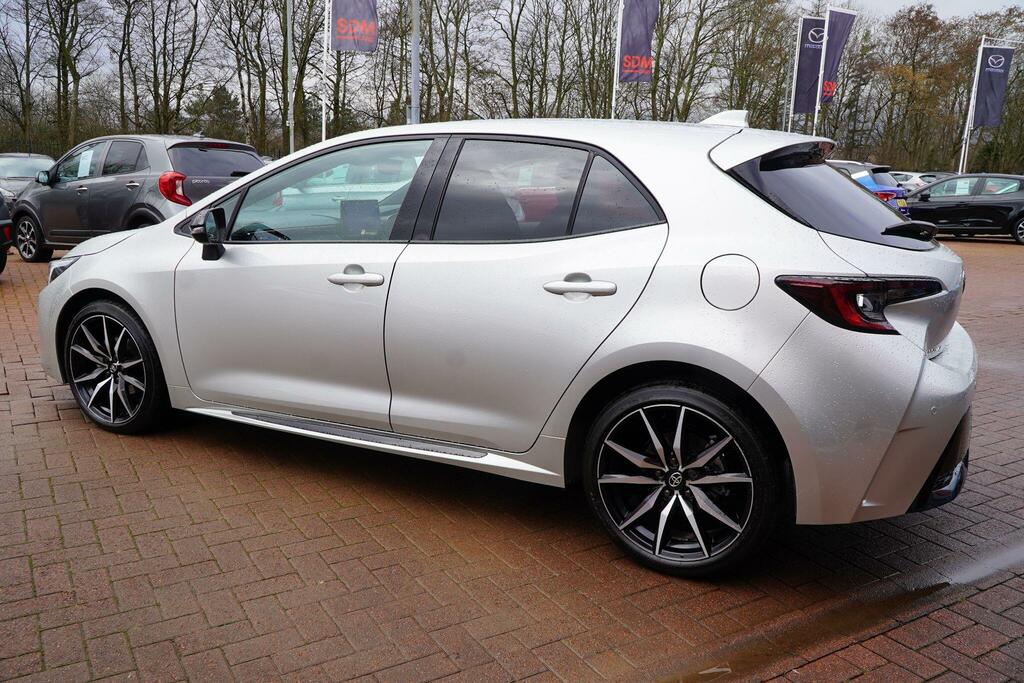 Toyota Corolla 1.8 Vvt-h Gr Sport Hatchback Hybrid Cvt Silver #4