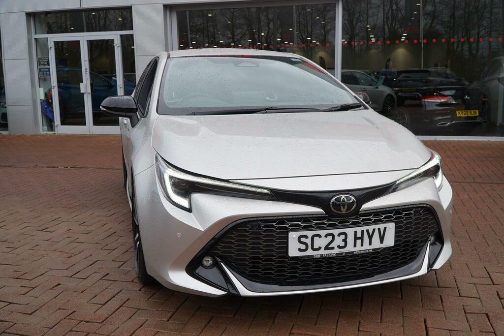 Toyota Corolla 1.8 Vvt-h Gr Sport Hatchback Hybrid Cvt Silver #2