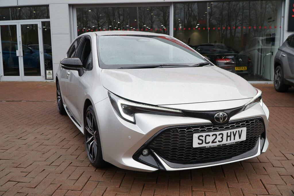 Toyota Corolla 1.8 Vvt-h Gr Sport Hatchback Hybrid Cvt Silver #5