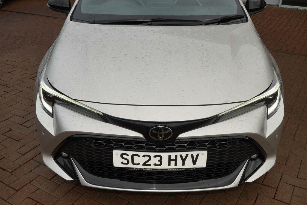Toyota Corolla 1.8 Vvt-h Gr Sport Hatchback Hybrid Cvt Silver #6