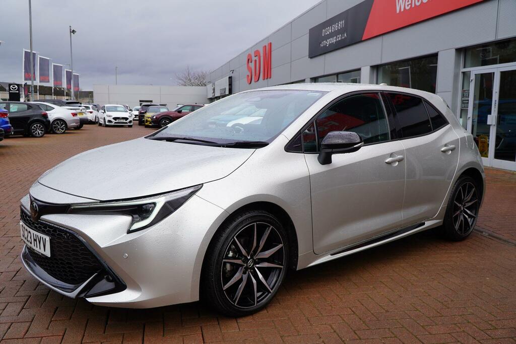 Toyota Corolla 1.8 Vvt-h Gr Sport Hatchback Hybrid Cvt Silver #3
