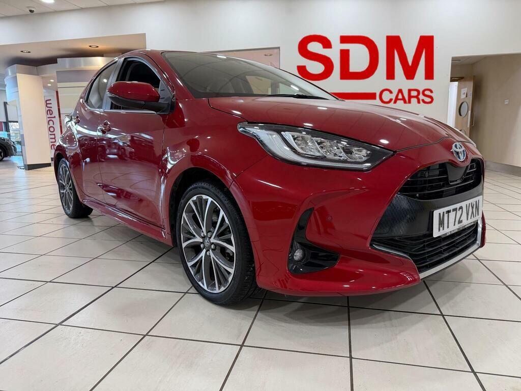 Toyota Yaris 1.5 Vvt-h Excel Hatchback Hybrid E-cvt Red