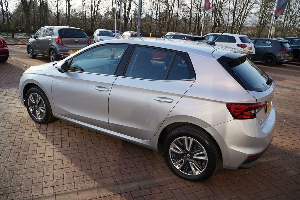 Skoda Fabia 1.0 Tsi Se L Euro 6 Ss KW73AXJ Silver #5