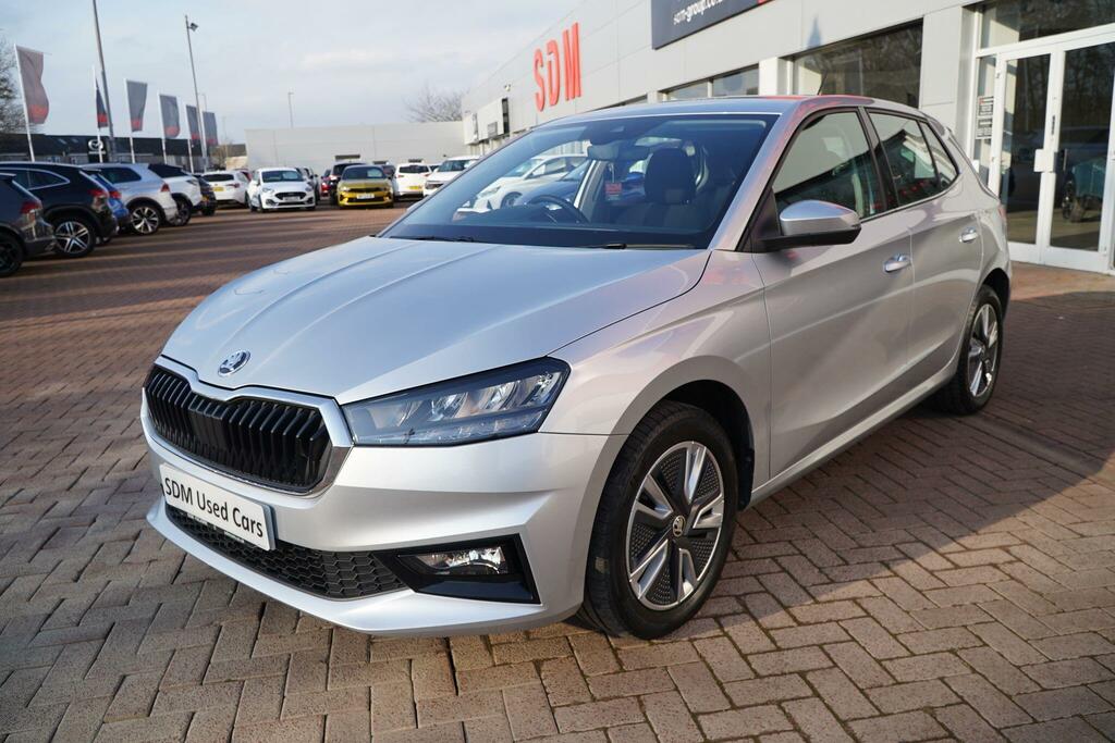 Skoda Fabia 1.0 Tsi Se L Euro 6 Ss KW73AXJ Silver #4