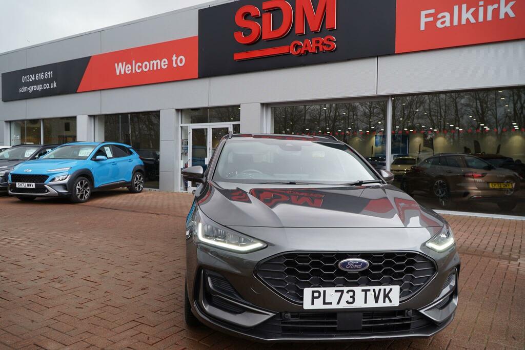 Ford Focus 1.0T Ecoboost Mhev St-line X Estate Hyb PL73TVK Grey #4