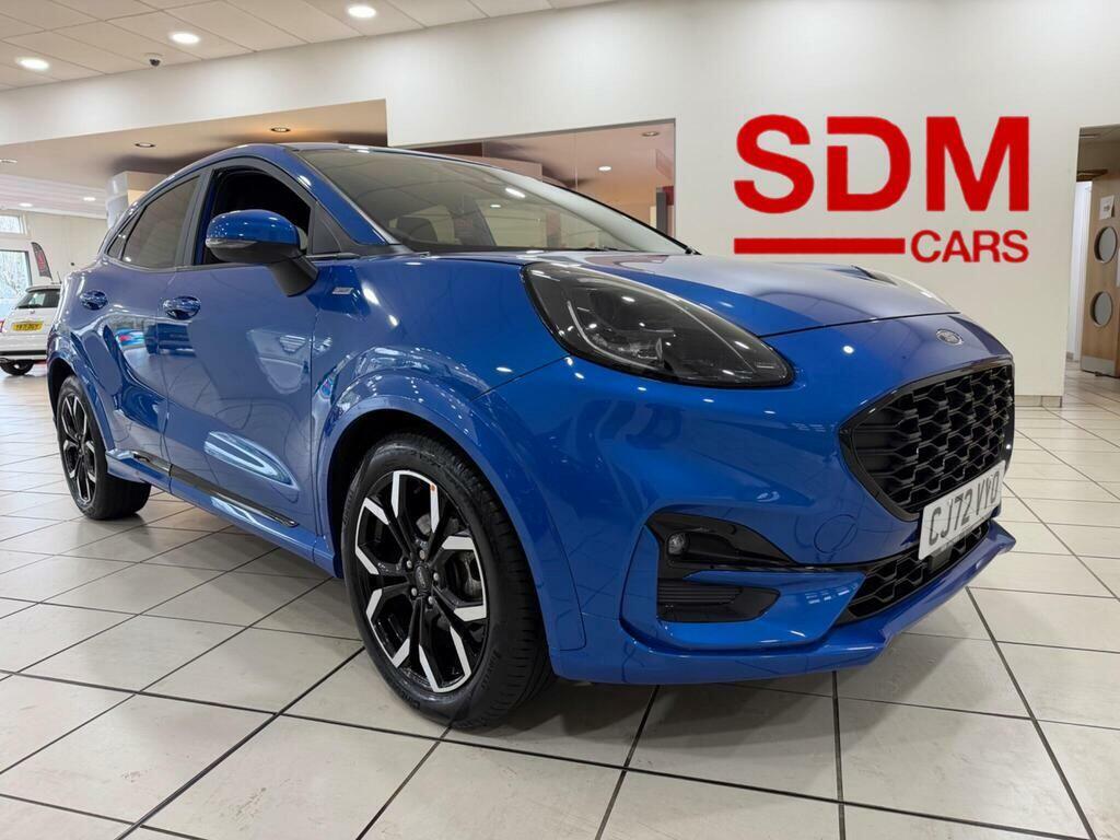 Ford Puma 1.0T Ecoboost Mhev St-line X Suv Hybrid Blue