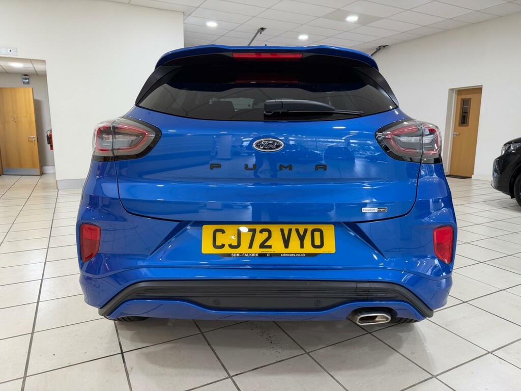 Ford Puma 1.0T Ecoboost Mhev St-line X Suv Hybrid CJ72VYO Blue #6