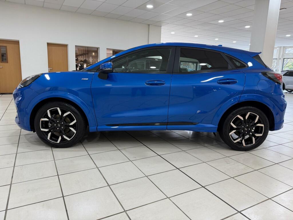 Ford Puma 1.0T Ecoboost Mhev St-line X Suv Hybrid CJ72VYO Blue #5