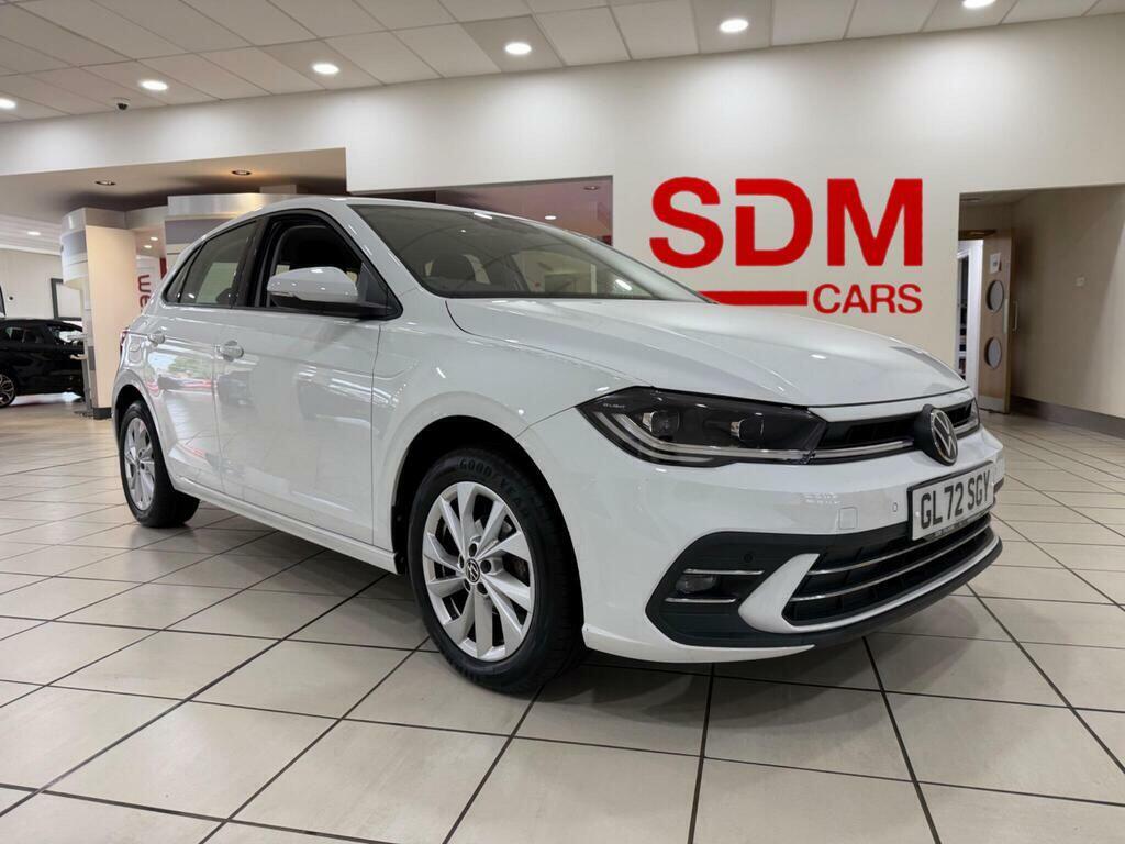 Volkswagen Polo 1.0 Tsi Style Hatchback Euro 6 White